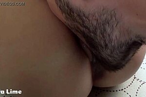 Amateur video of a hairless and wet female choice getting close up licking and having an orgasm