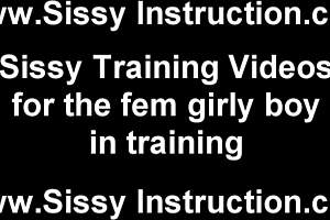 Get dressed as a sissy for intense fucking humiliation