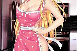 A yandere neighbor in a porn game, episode 2 with a neutral ending