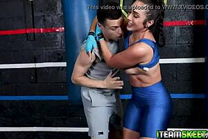 Hot brunette teen wants a hard dick down her throat