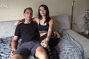 Couldn't seal the deal, so real man fucks horny Latina outdoors