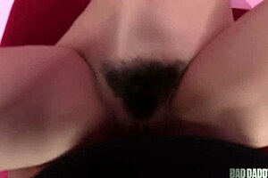 Baddaddypov Brunette Teen 18+ Lyra Lockheart Gets Big Natural Tits Fucked by Step Daddy