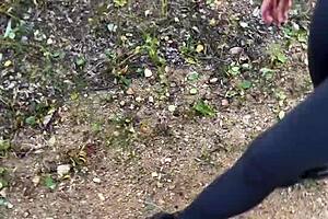 athlete gets ass fucked in city park with monster cock!