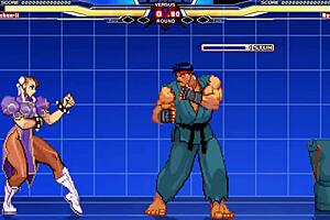 chunli vs long in hentai sex cartoon with cumshot