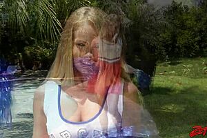 Bubble Butt Cheerleader Gets Creampied Riding Rough In Group Bang!