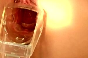 Speculum Babe Fists Her Tight Pussy