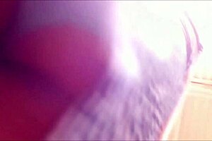 Pregnant Latina Shows Off Skirt in Upskirt View