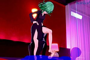 Tatsumaki and Fubuki's intense encounter with the old man