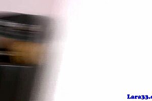 British MILF In Stockings Fucked Doggystyle In Threesome