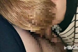 japanese amateur couple does outdoor blowjob and handjob 😘