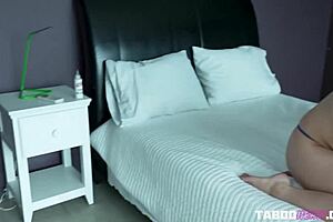 Amiee Cambridge and Cory Chase Bent Over in Bed!