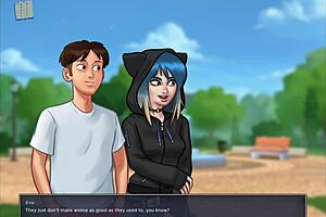 Get some erotic stories and anime porn with Summertime Saga 33