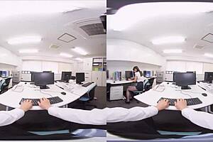 Office VR: Secret Midday Creampie Sex with Kisaki Narusawa at Work