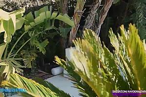 Rough 4some sex two sexy blondes bent over