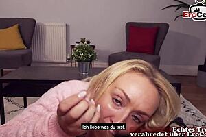 British blonde next door gets picked up by tourist