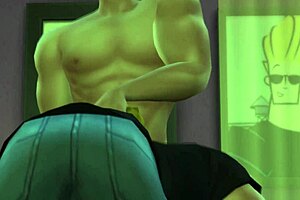 Johnny Bravo intensely fucks his gay clone