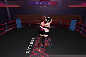 Nagini and Julia battle in kinky fight club.