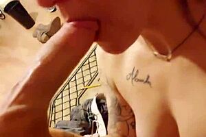 Big cock amateur gets deepthroat blowjob