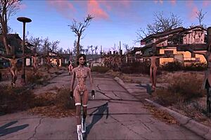 Beautiful anime porn with fetish and BDSM elements set in Fallout 4 world