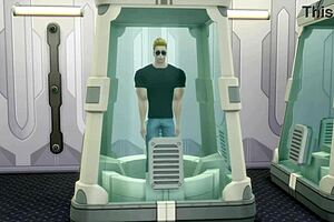 Johnny Bravo intensely fucks his gay clone