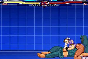 chunli vs long in hentai sex cartoon with cumshot