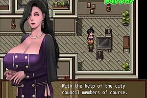 rebendo double blowjob from two busty in hentai zombies retreat part 12