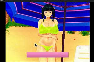 i'm mya, havin a perfec day beach fuckin