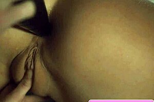 I, serena blair, fucked adira allure anally with a black dildo, feeling so horny