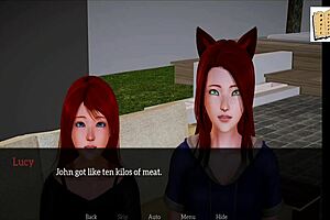 my new family in 3d cartoon game