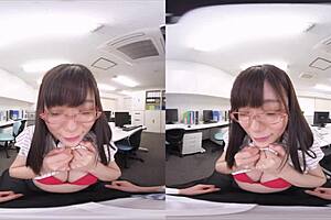 Office VR: Secret Midday Creampie Sex with Kisaki Narusawa at Work