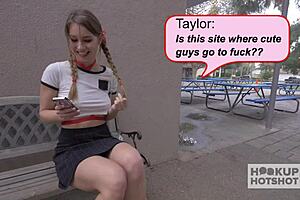 Deeply face jizzed taylor sands gets a pussy packing