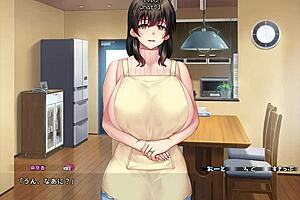 Stepmother’s big ass, big tits, and facial in a family affair