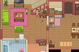 Hentai Countryside Game Spying Pool With Big Tits