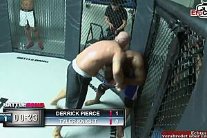 Blonde SLUT With Natural TITS FUCKS In A BOXING RING