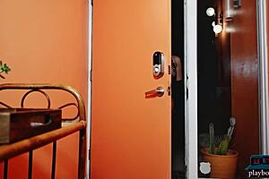 curvy brunette milf chevelle amazing body exposed in kitchen