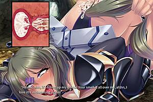 In the tavern, a wild fivesome unfolds with sex-ray vision.