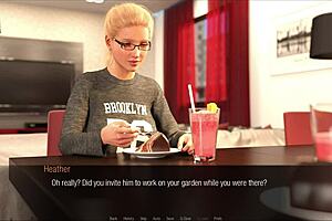 jessica oneil plays hard news in anime hentai game