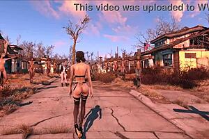 Beautiful anime porn with fetish and BDSM elements set in Fallout 4 world
