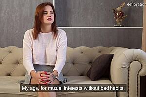 Intense Defloration For Virgin Galinka Nagymellu