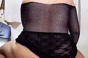 You dirty whore, smokin' and takin' off yer clothes for anal fun