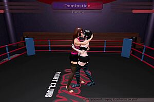 Nagini and Julia battle in kinky fight club.