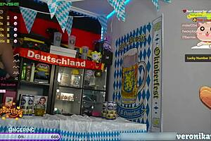 hey babe, check out my huge tits and perfect ass, all oiled up for oktoberfest