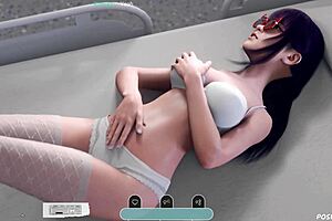 Kimiko’s big ass gets pounded in a 3D animated hospital scene