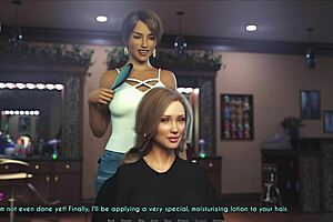 wife and stepmother play a game