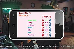 wife and stepmother play a game