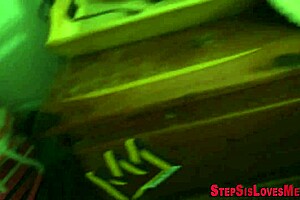 Lesbian stepsis gets licked in snowy high definition scene