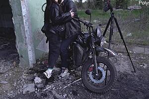 Russian Blowjob At Abandoned Construction Site