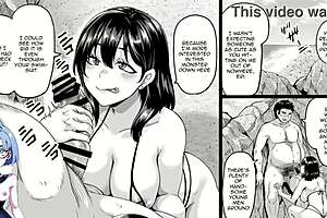 Busty Japanese oppai on holiday in hot beach scene