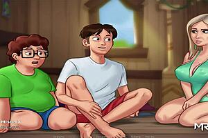 Summertimesaga Laundry Sex E3 54 Uncensored Big Ass Action!