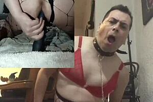 usando dos dildos pulpos a dos camaras en usa